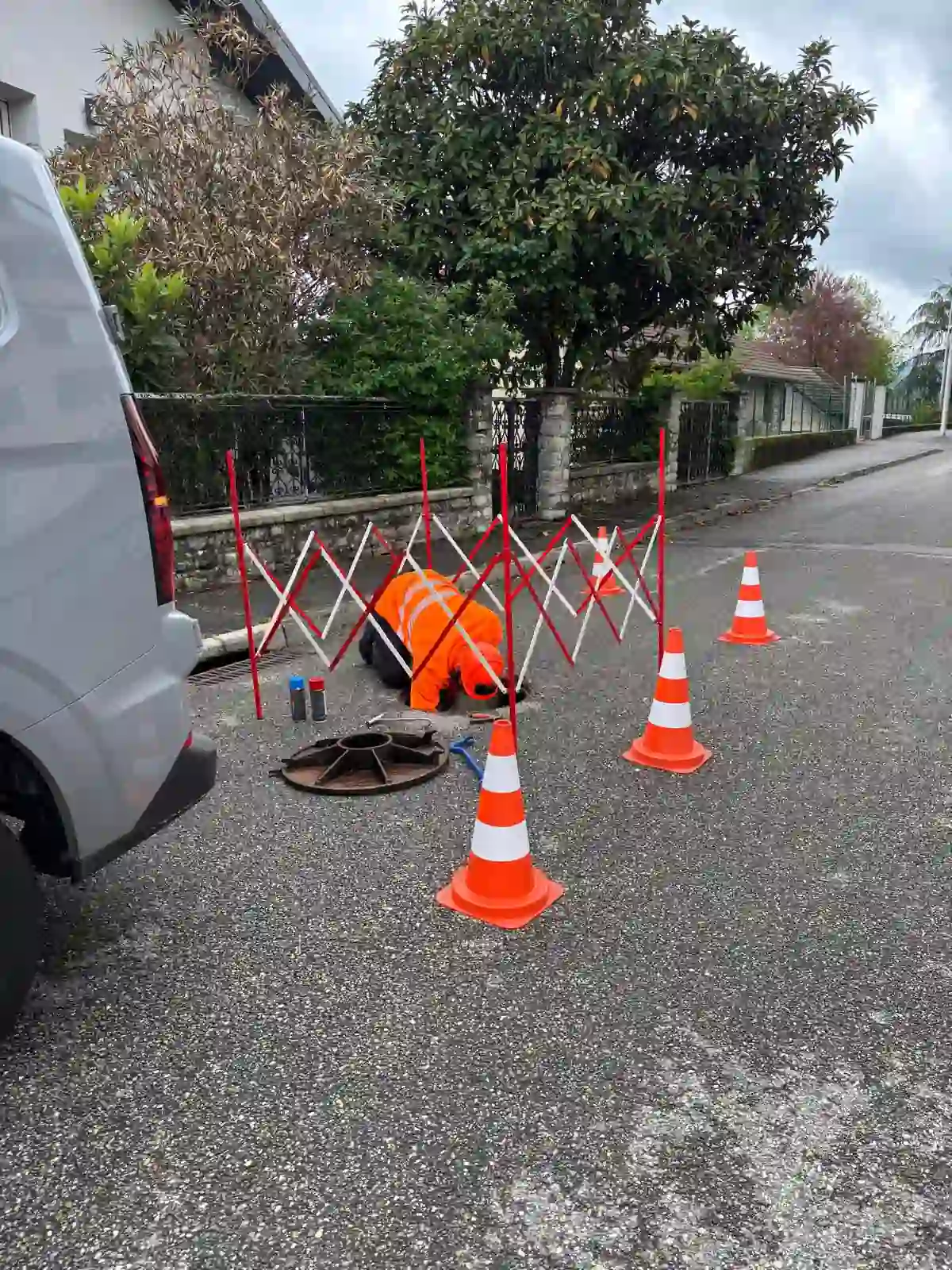 Balisage traitement regard